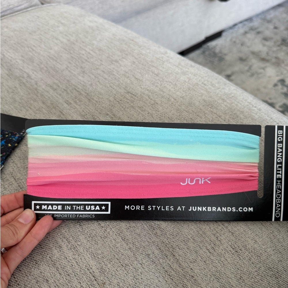 NWT JUNK Pastel Gradient Headband
